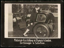 Fotografie Motorrad-Ausstellung London-O