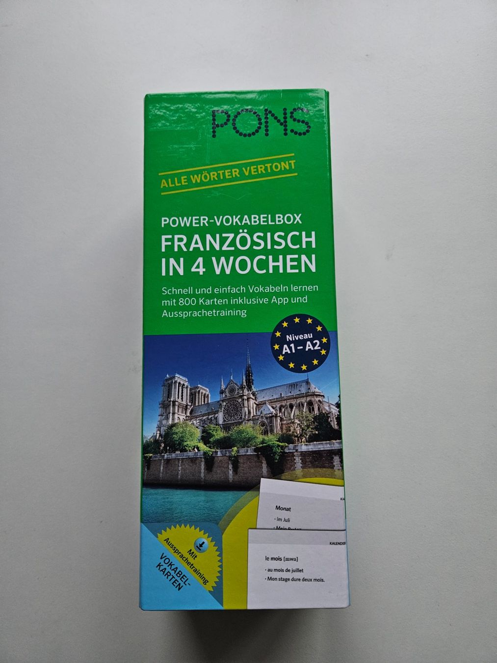 Altro materiale scolastico: PONS: Vokabelbox (Niveau:A1-A2) – Usato da Schaffhausen venduto da sabrina915