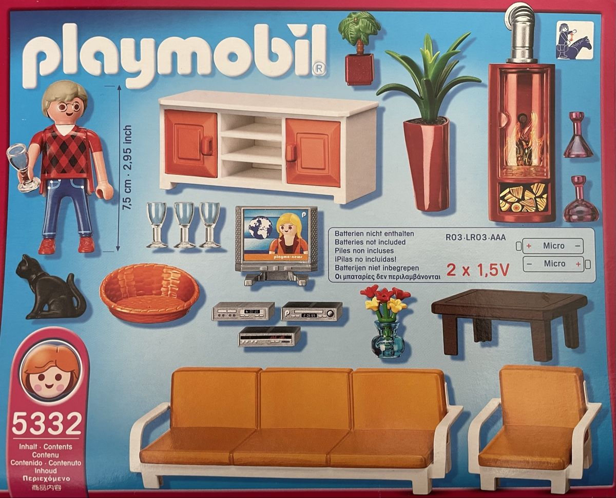 Playmobil Giocattoli: Playmobil 5332 Wohnzimmer  – Usato da Bettwiesen venduto da ele_jy6c 3