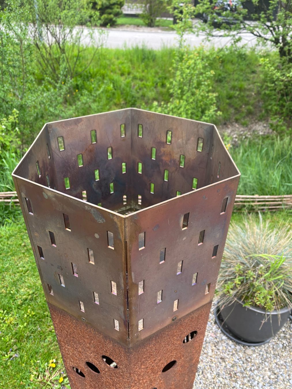Bracieri: Feuersäule, Gartendeko – Usato da Münchwilen TG venduto da LegendaryDarkNights 3