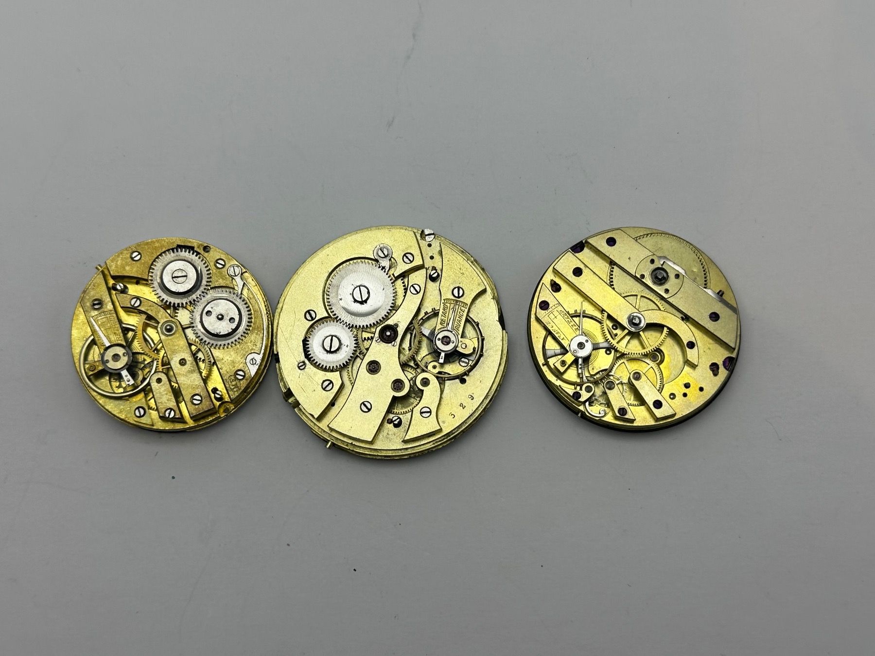 Orologi: 3 Taschenuhr Werke – Usato da Brüttisellen venduto da AlphaOmega05 1