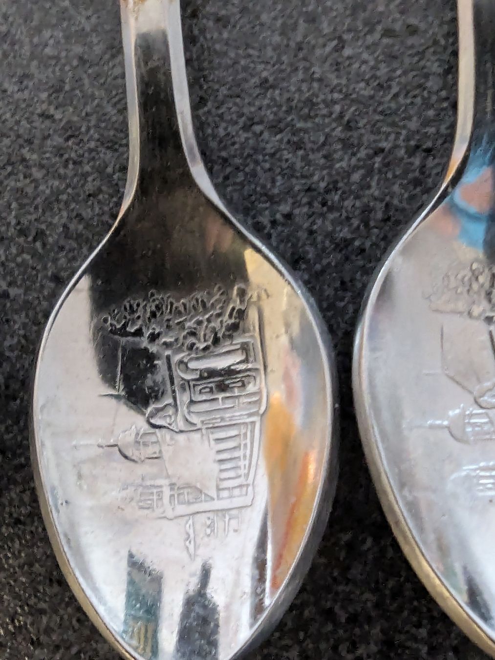 Cucchiai: 7 Rolex Bucherer St. Gallen Löffel Set versilbert – Usato da Bischofszell venduto da Blende2 1