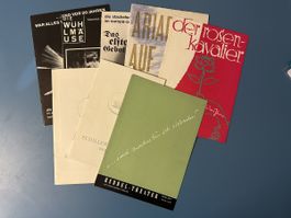 Konvolut an Theaterprogrammen - Berlin 1966/67