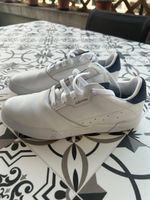 Adidas Golf Schuhe weiss blau, nur 1x gebraucht