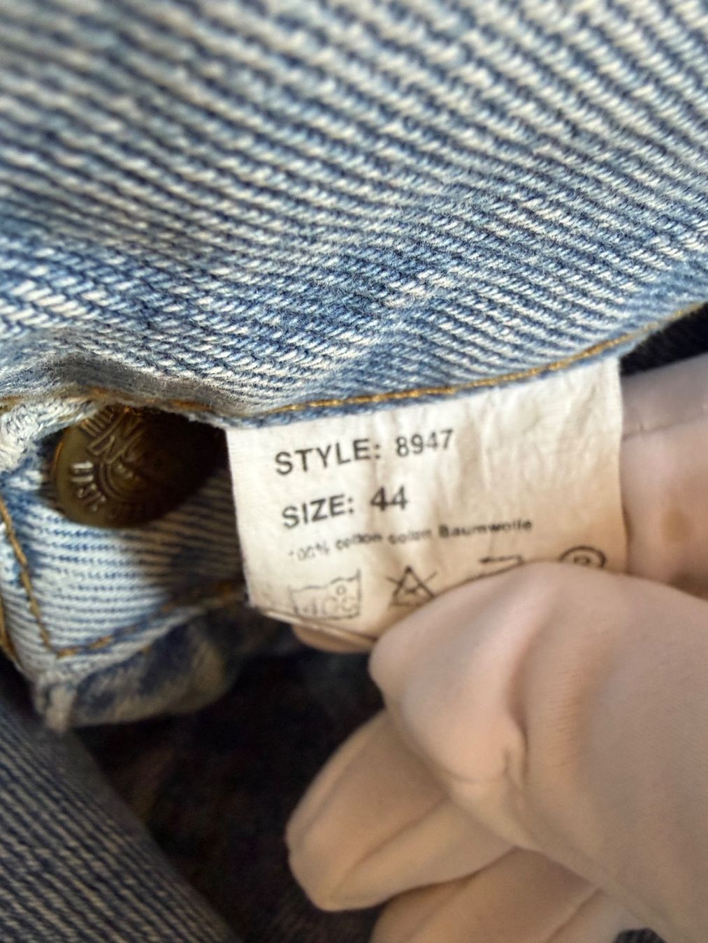 Jeans: VINTAGE NORWISS BASIC JEANS mit hoher Taille  Größe 44 – Usato da Interlaken venduto da Bona55 9