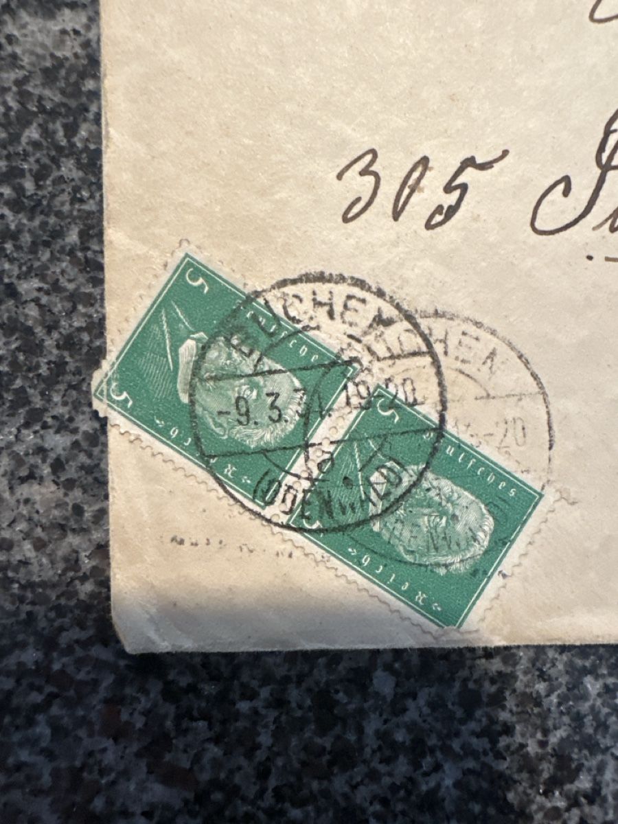 Alle Briefmarken: Deuchtpost – Gebraucht aus Morbio Inferiore von Ecod 1