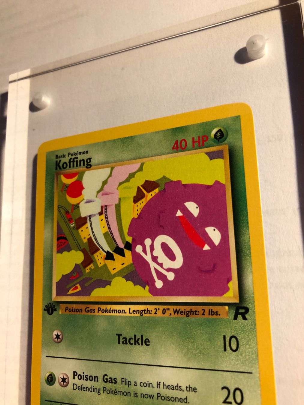 Carte collezionabili: Koffing 1st Team Rocket - MINT - ab 1.- – Usato da Giubiasco venduto da dan_pr8b 3