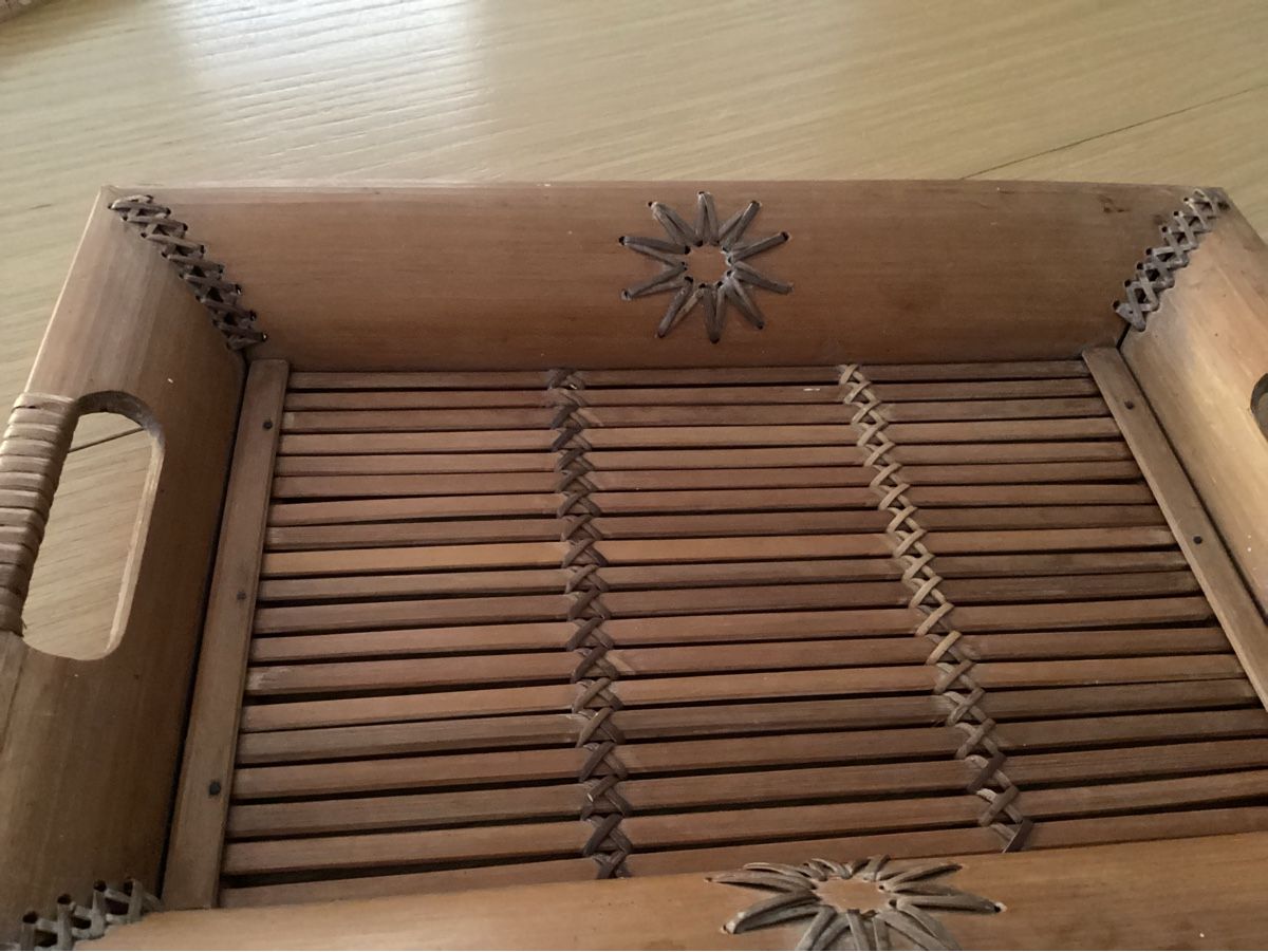 Servierplatten: Bambus Serviertablett – Gebraucht aus Minusio von scotch111 2