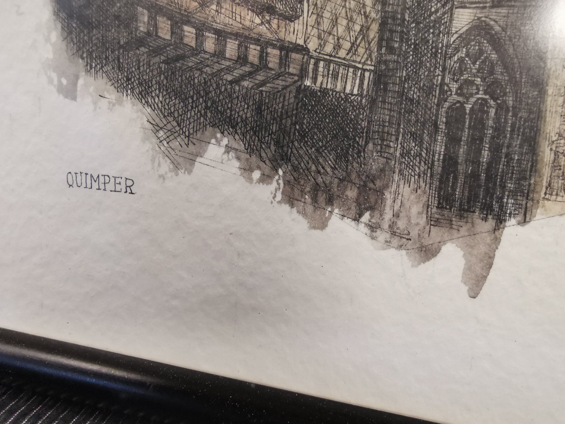 Dipinti: QUIMPER DESSIN SIGNÉ ET DATÉ 80 – Usato da Genève venduto da Qanil77 2
