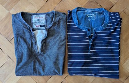 Kurzarm-T-Shirts (2x), Gr. L