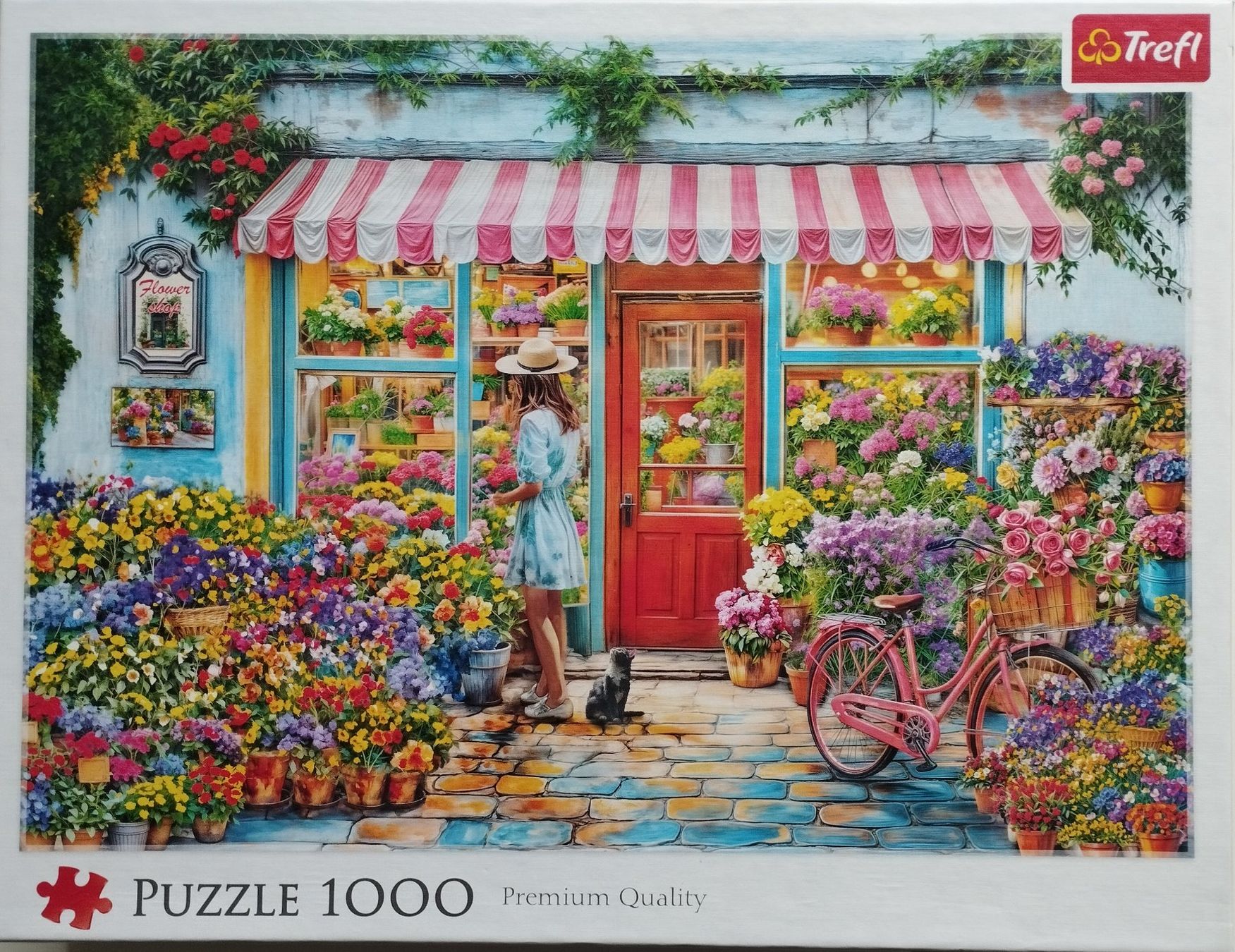 Puzzle: 1000 Puzzle Trefl, Das Blumengeschäft – Nuovo (secondo la descrizione) da Obernau venduto da stimeroli