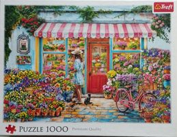 1000 Puzzle Trefl, Das Blumengeschäft