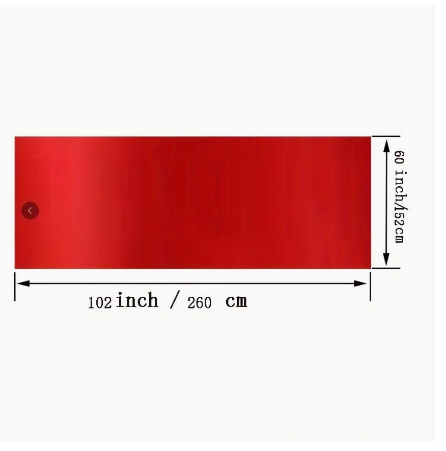 Alle Dekorationen: Tischdecke, Dekostoff aus Polyester Samt Rot 240x155 – Gebraucht aus Zollikon von rundbsurf 2