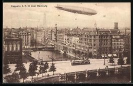 Hamburg, Luftschiff Zeppelin Z. R. III 
