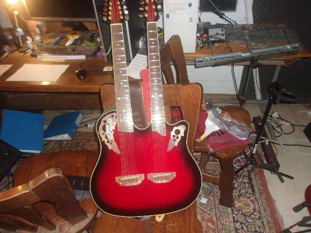 Strumenti musicali: Ovation Celebrity CSD 225 Doppelhals Gitarre – Usato da Brittnau venduto da hei_7jdk