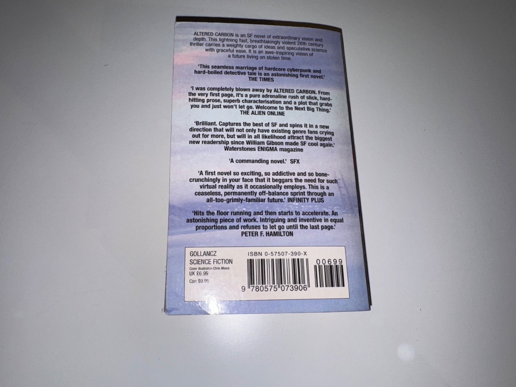 Libri: NOVEL: Richard Morgan, Altered carbon – Usato da Grosswangen venduto da English_books 8