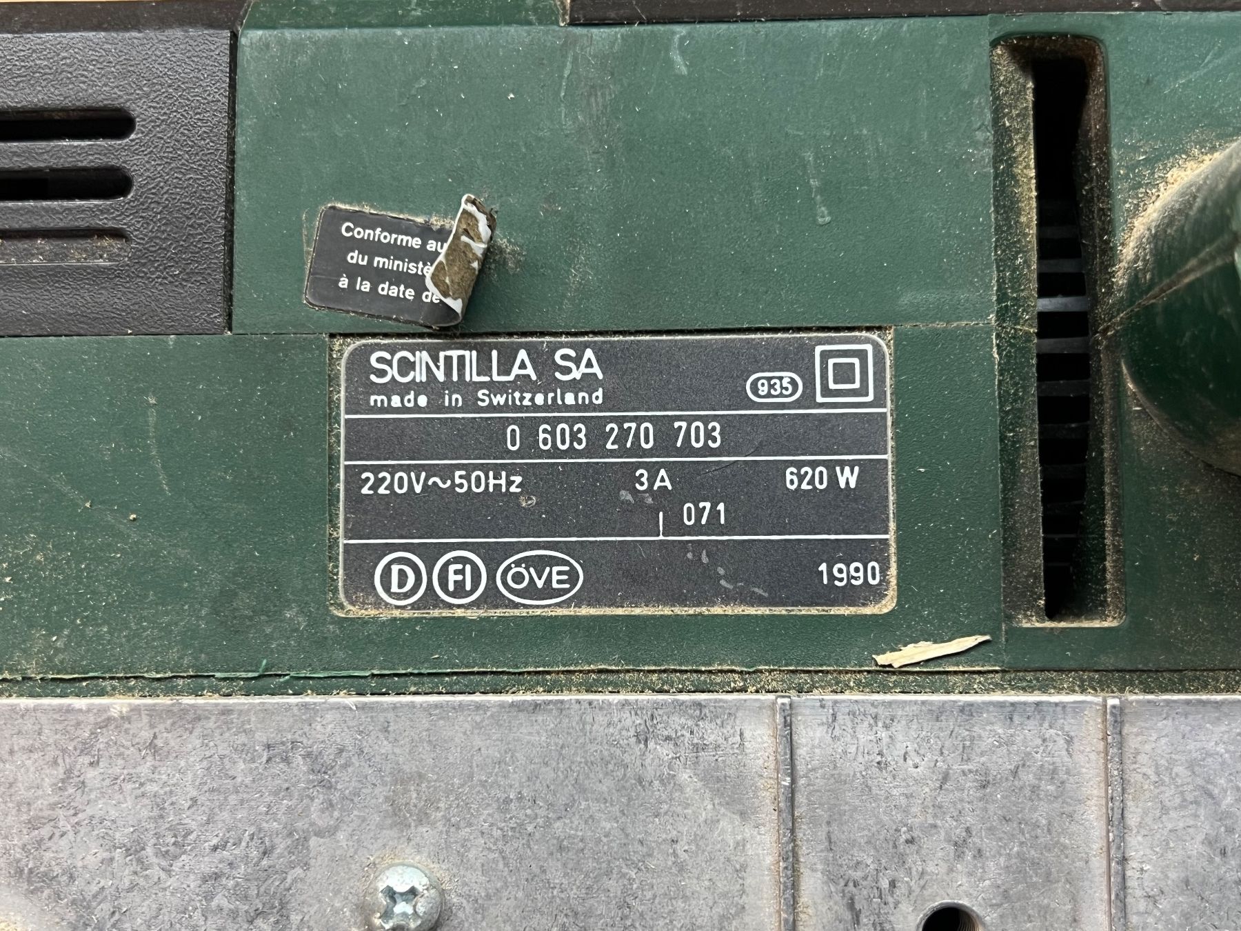 Bosch Aiguiseuses & polisseuses: Bosch PBS 75 E Bandschleifer – D'occasion à Tafers par JP911 2