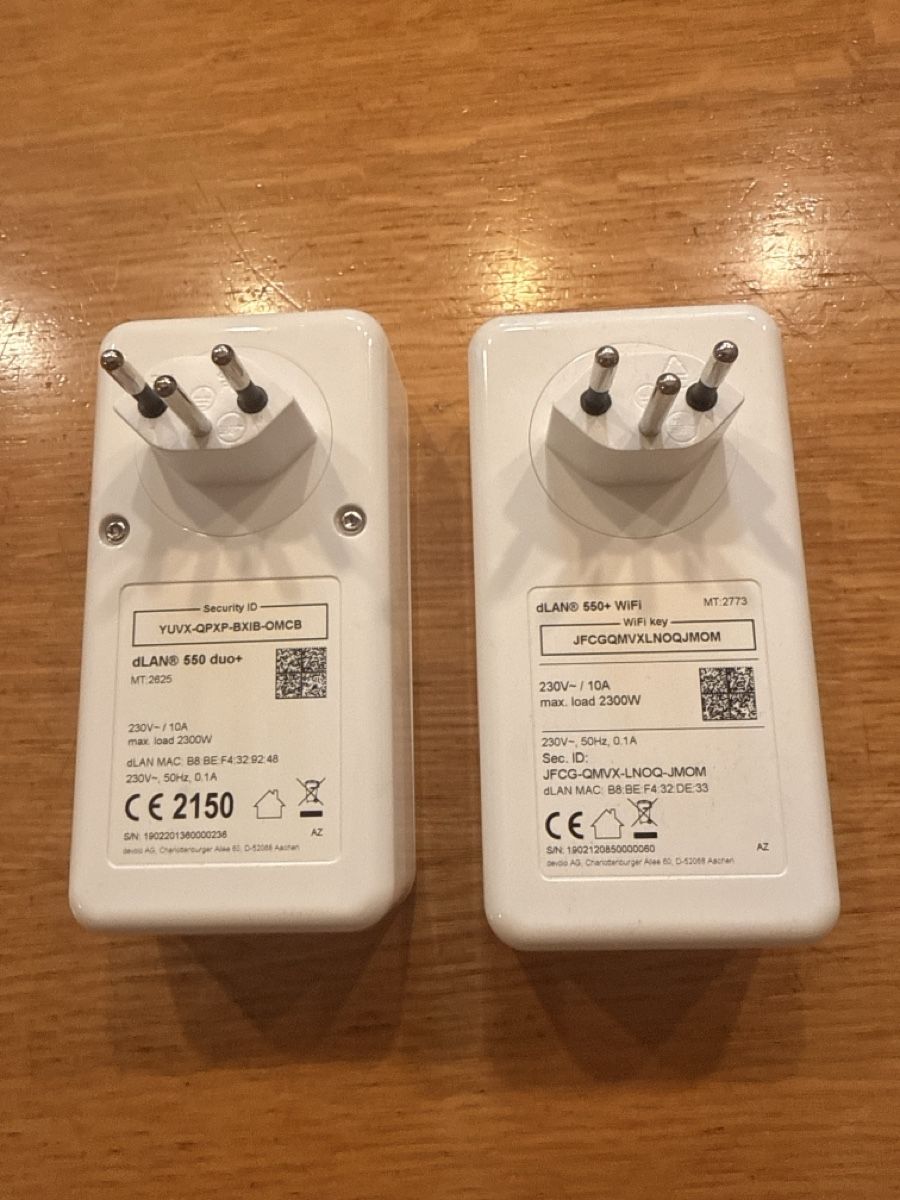 Devolo Wlan: Devolo dLAN 550+ WiFi Powerline Adapter Set 2 Stk. – Neu (gemäss Beschreibung) aus Aesch LU von sk_lj26 1