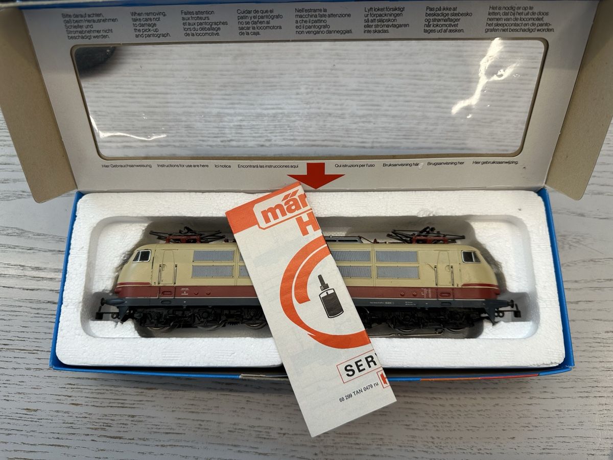 Märklin Modellini di ferrovie: Märklin 3054 DB BR 103 TEE – Usato da Lupsingen venduto da New-Haven 6