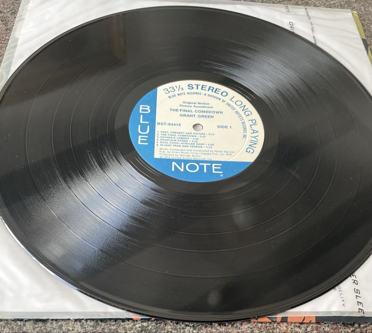 Dischi in vinile: Grant Green - Final Come Down - Blue Note US Original LP – Usato da Olten venduto da Bluespapst 2