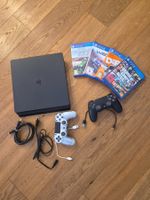 Playstation 4 + 2x Controller + 4x Spiele