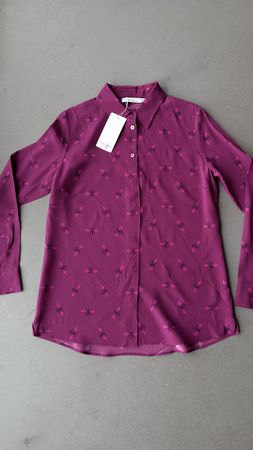 Mourijan Silk Seide Bluse Blouse Gr. S. New with Tag! NEU