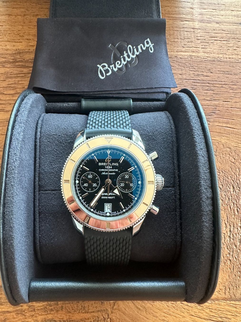 Breitling Orologi: Breitling Superocean Heritage Chronograph 42mm Full Set – Usato da Fraubrunnen venduto da hau_yz86 1