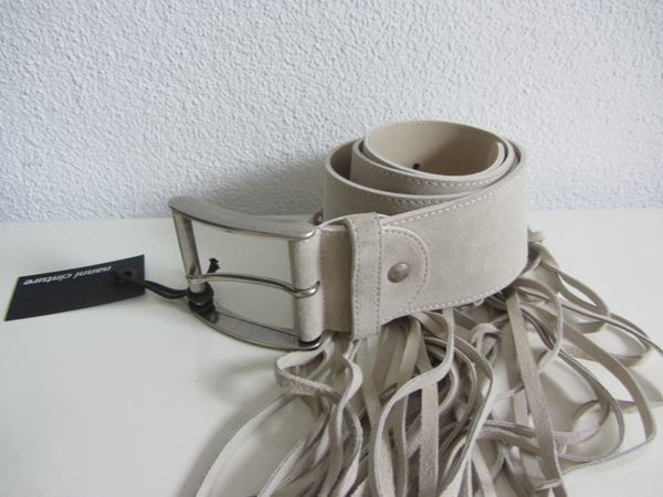Gürtel: Hippie Leder Fransen Gürtel hell NEU 95 – Neu und originalverpackt aus Zürich von Diazaio