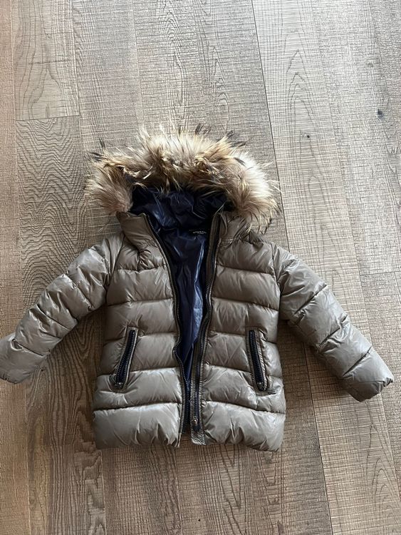Fanient Mädchen Winterjacke Mit Kapuze - Winddicht Für 4-12 Jahre