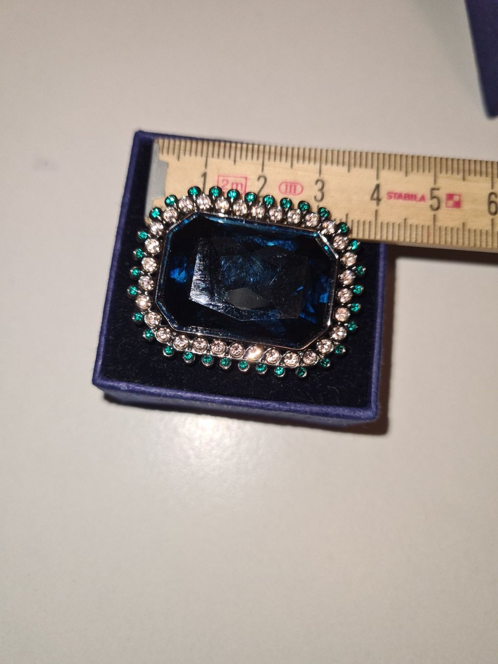 Swarovski Anelli: Swarovski Ring limitiert  Gr 52, original mit Box – Nuovo e nell'imballaggio originale da Winterthur venduto da Jana1701 7