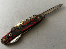 Antikes Sackmesser KARL KRAUSE LEIBZIG 82 mm - selten