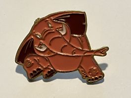1 Pin Elefant orange