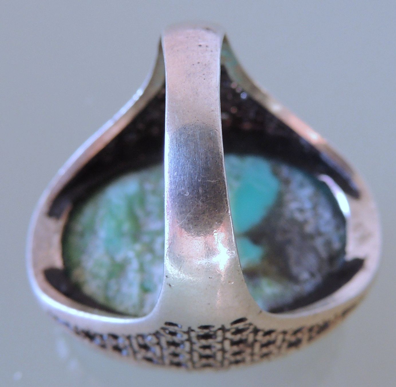 Ringe: Silber 925 Türkis Fingerring Gr. 68 – Gebraucht aus Waldenburg von schaller707 6