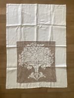Antike Stickerei, Fensterschmuck, Spitze Vintage