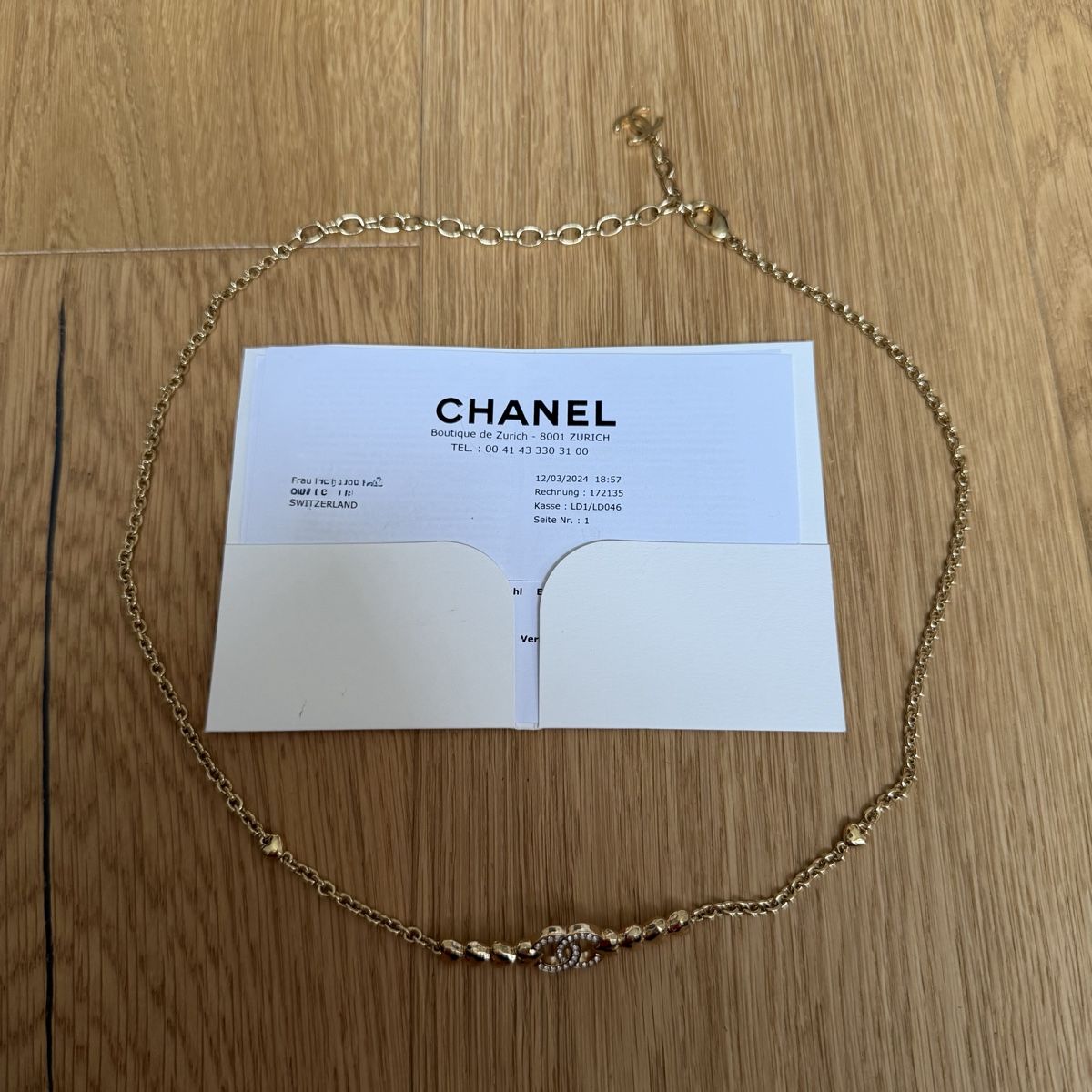 Chanel Gürtel: Chanel Gürtel Bauchkette 65cm  – Gebraucht aus Cham von nad_z2js 2