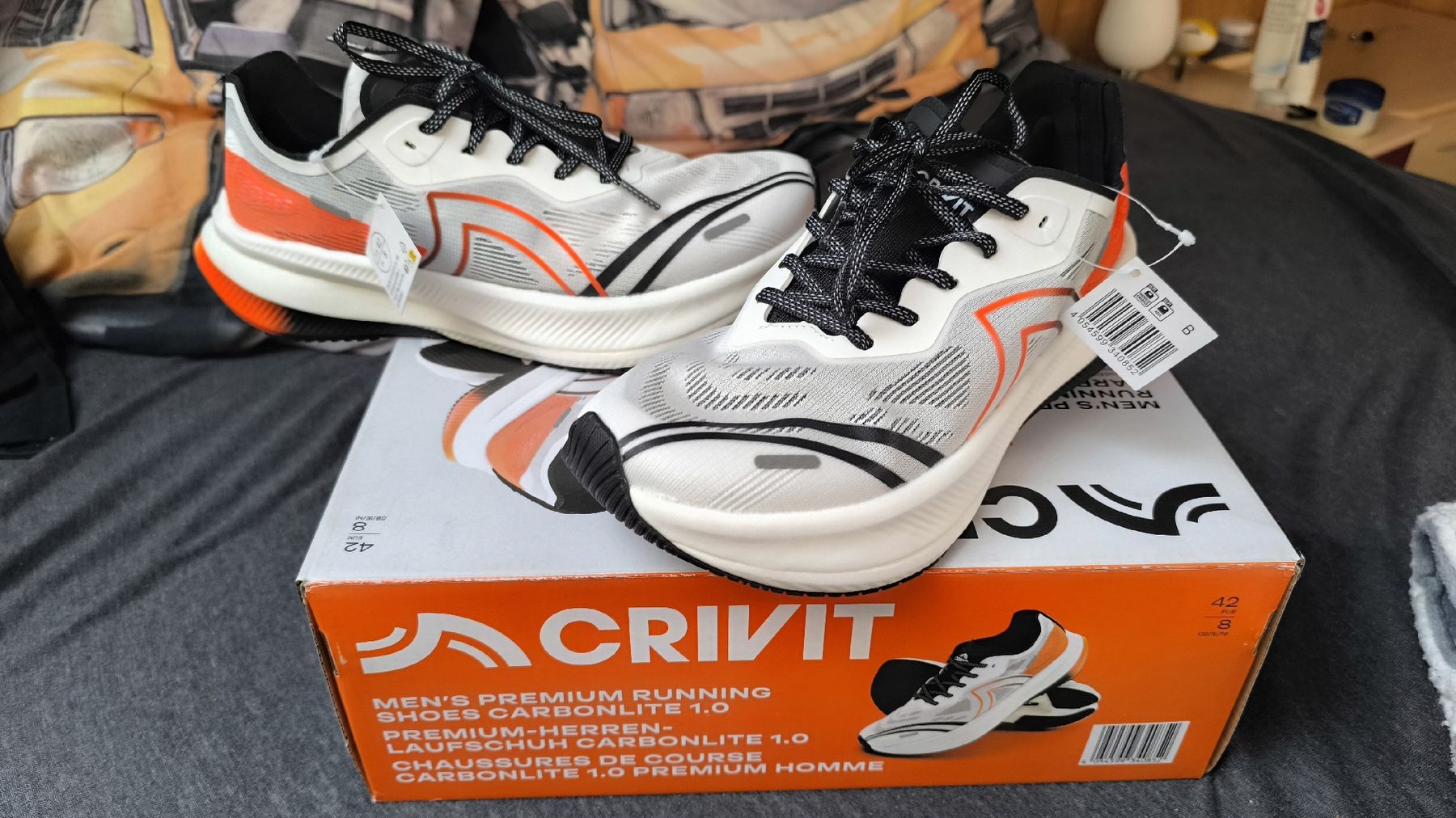 Scarpe da uomo: Laufschuhe carbon neue – Nuovo e nell'imballaggio originale da Urnäsch venduto da justnuno