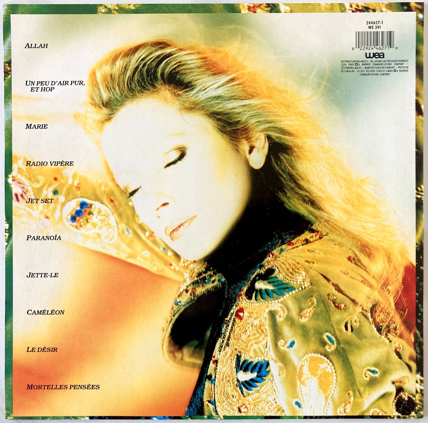 Dischi in vinile: VERONIQUE SANSON - MOI. LE VENIN – Usato da Bottens venduto da hotter-than-hell 1