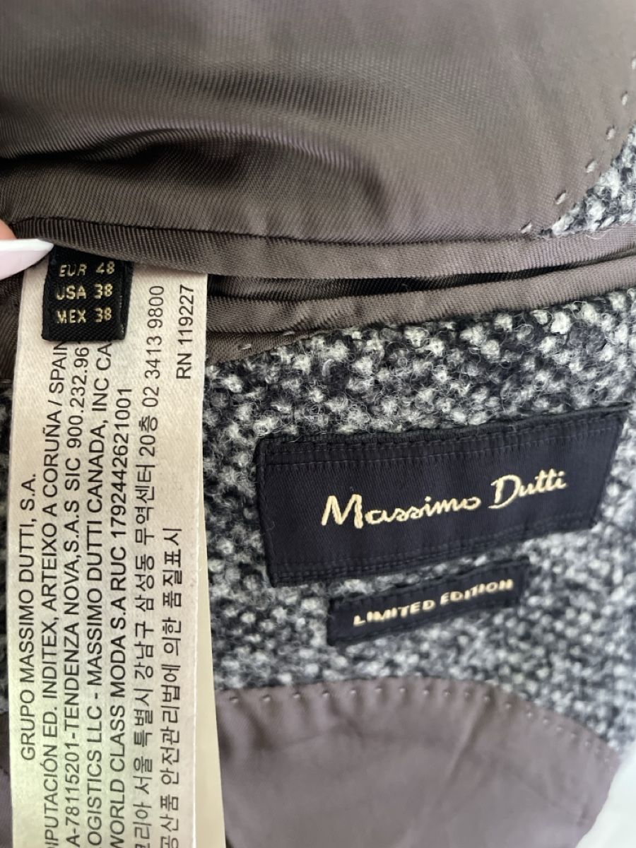 Massimo Dutti Manteaux: Massimo Dutti Wollmantel, Grösse 48 – Neuf (Voir description) à Hägendorf par fufj11 4