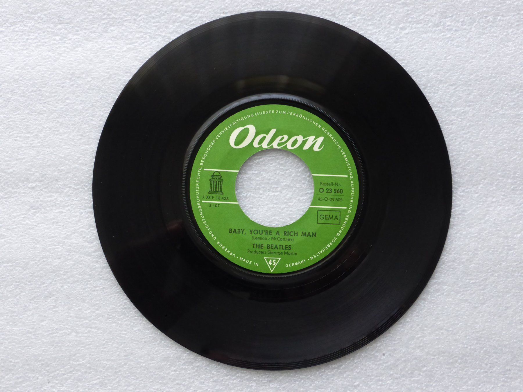 Schallplatten: Vinyl Single   THE BEATLES – Gebraucht aus Küssnacht am Rigi von Mondkinder 2