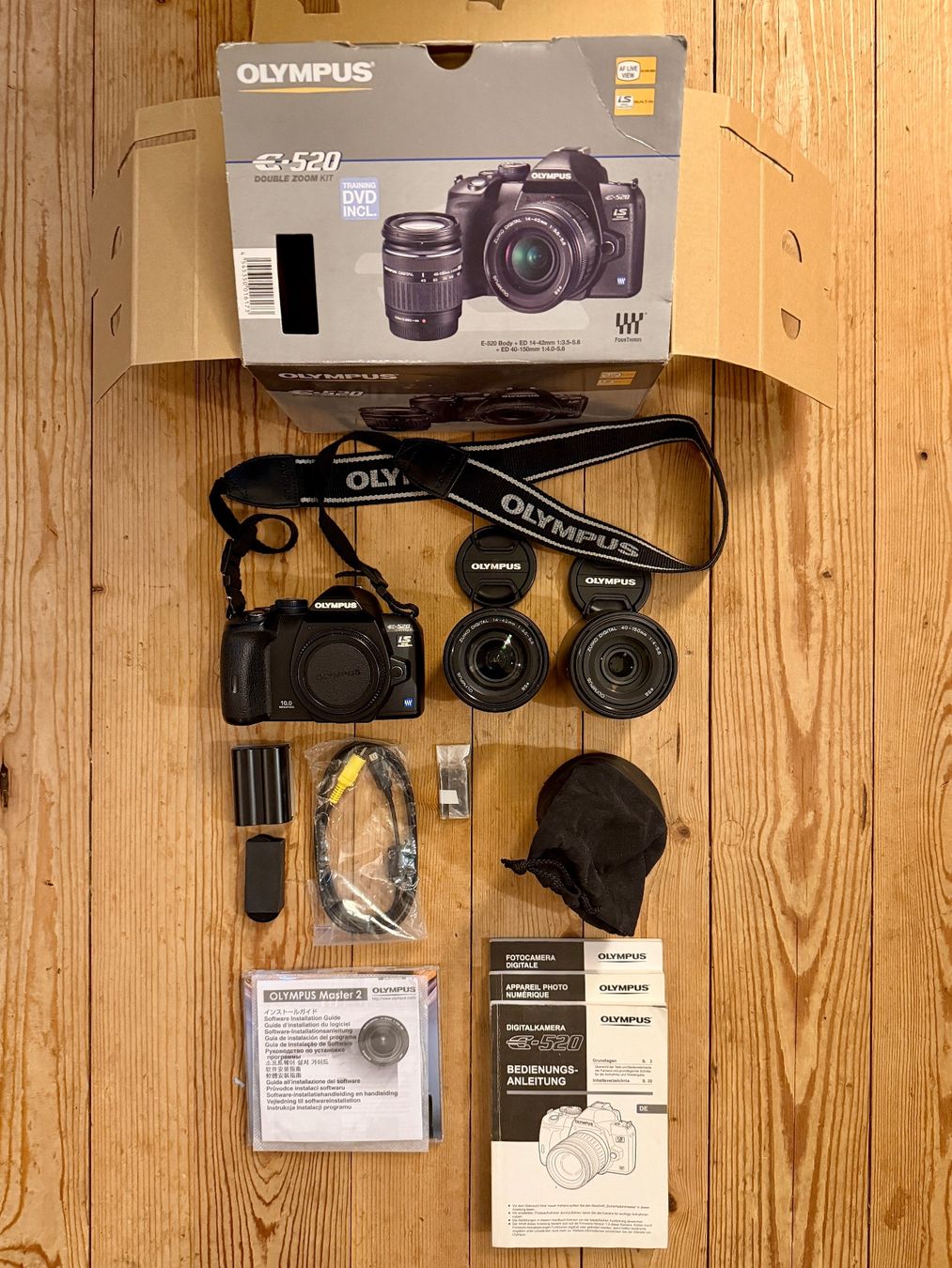 Olympus Kamera: Digitale Spiegelreflexkamera Olympus E-520 – Gebraucht aus Horgenberg von erico_51 2