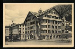 Pontresina, Rosatsch Hotel mit Anlage un