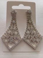 Paire de boucles d'oreilles strass, style glamour! ✨ (52)