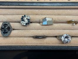 6 RINGE MODESCHMUCK