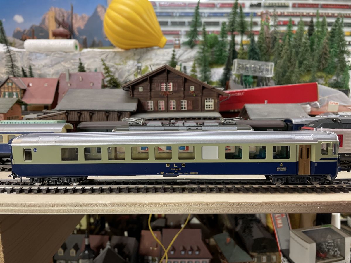 Hag Modellini di ferrovie: Hag BLS Steuerwagen BDt=DC 58001 – Nuovo e nell'imballaggio originale da Gossau SG venduto da Krokodil344 5