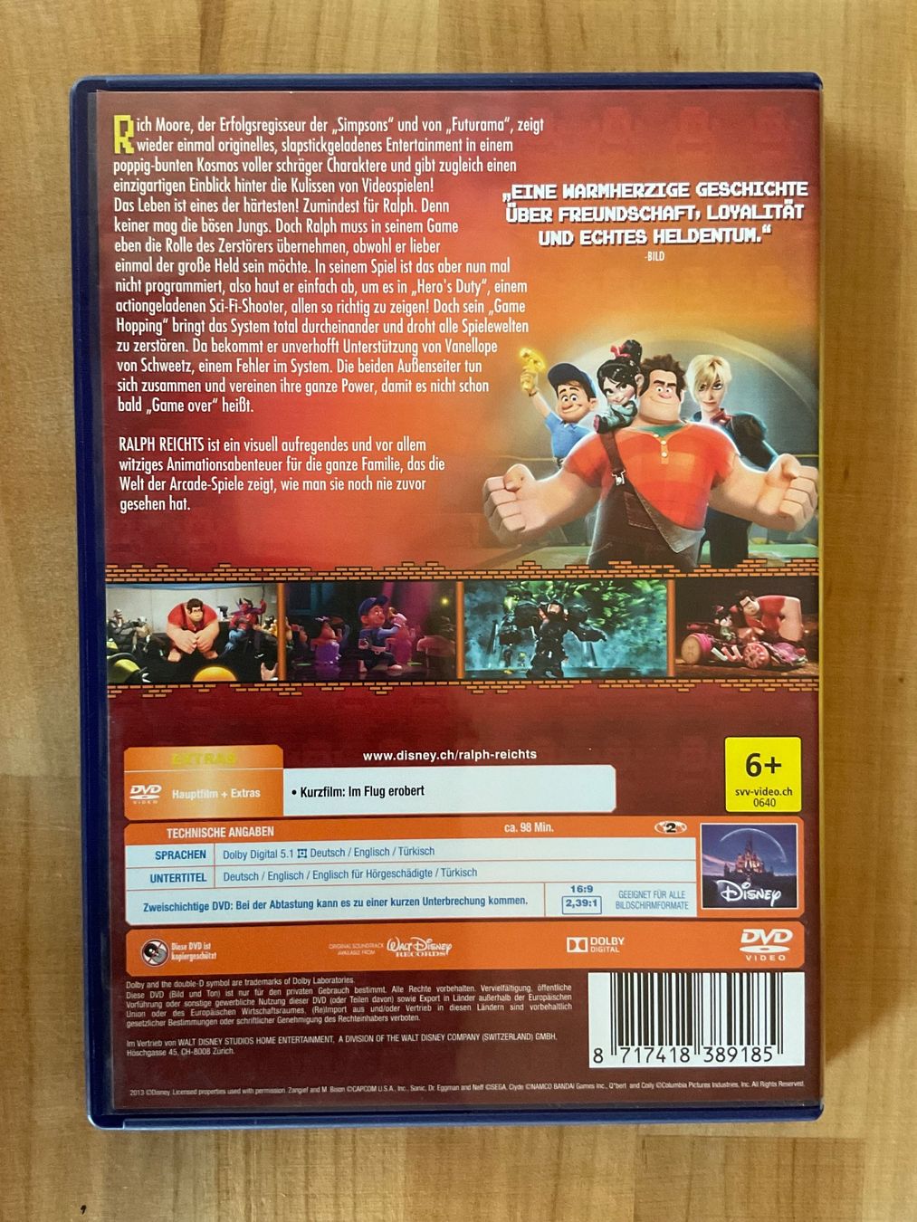 Tutti i DVDs: DVD Ralph reichts – Usato da Rümlang venduto da Sambas19 1