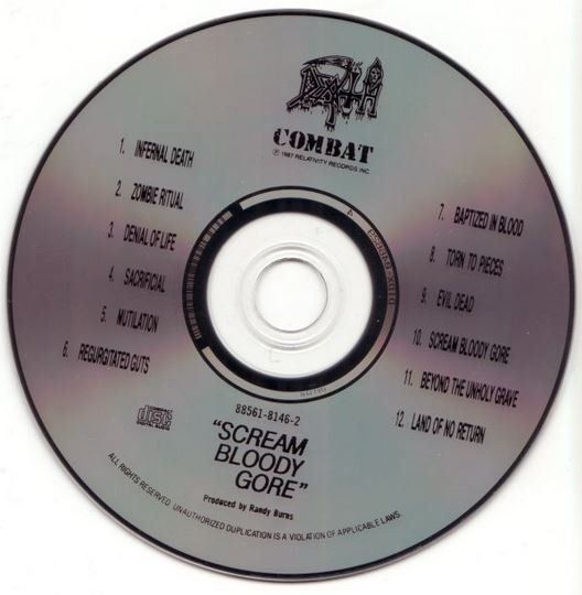 CD: Death - Scream bloody gore – Usato da St-Cergue venduto da VeganWarrior 1