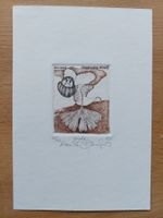 Exlibris Kamila Stanclova - Original Radierung signiert