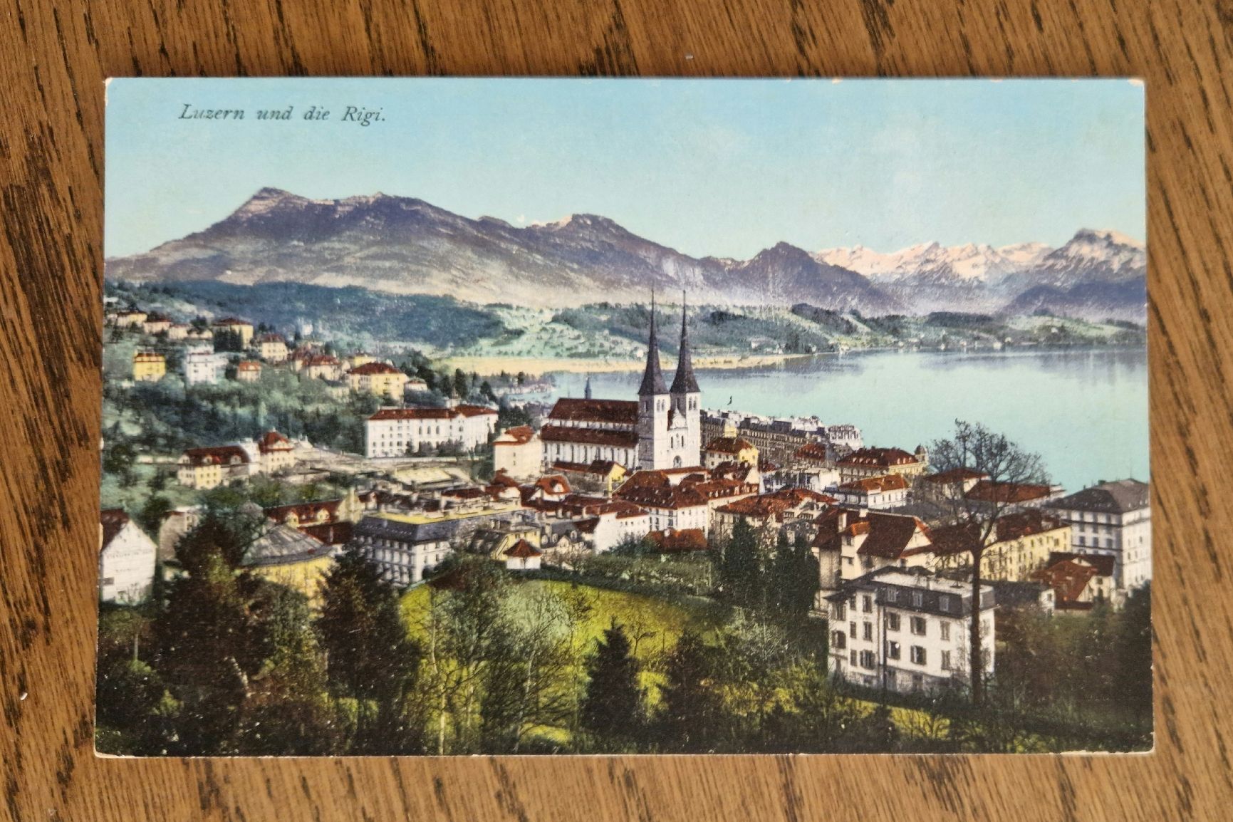 Cartoline postali: Luzern und die Rigi – Usato da Ebikon venduto da Donar50