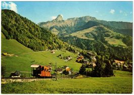 Montreux - Funiculaire / Standseilbahn Les Avants--Sonloup