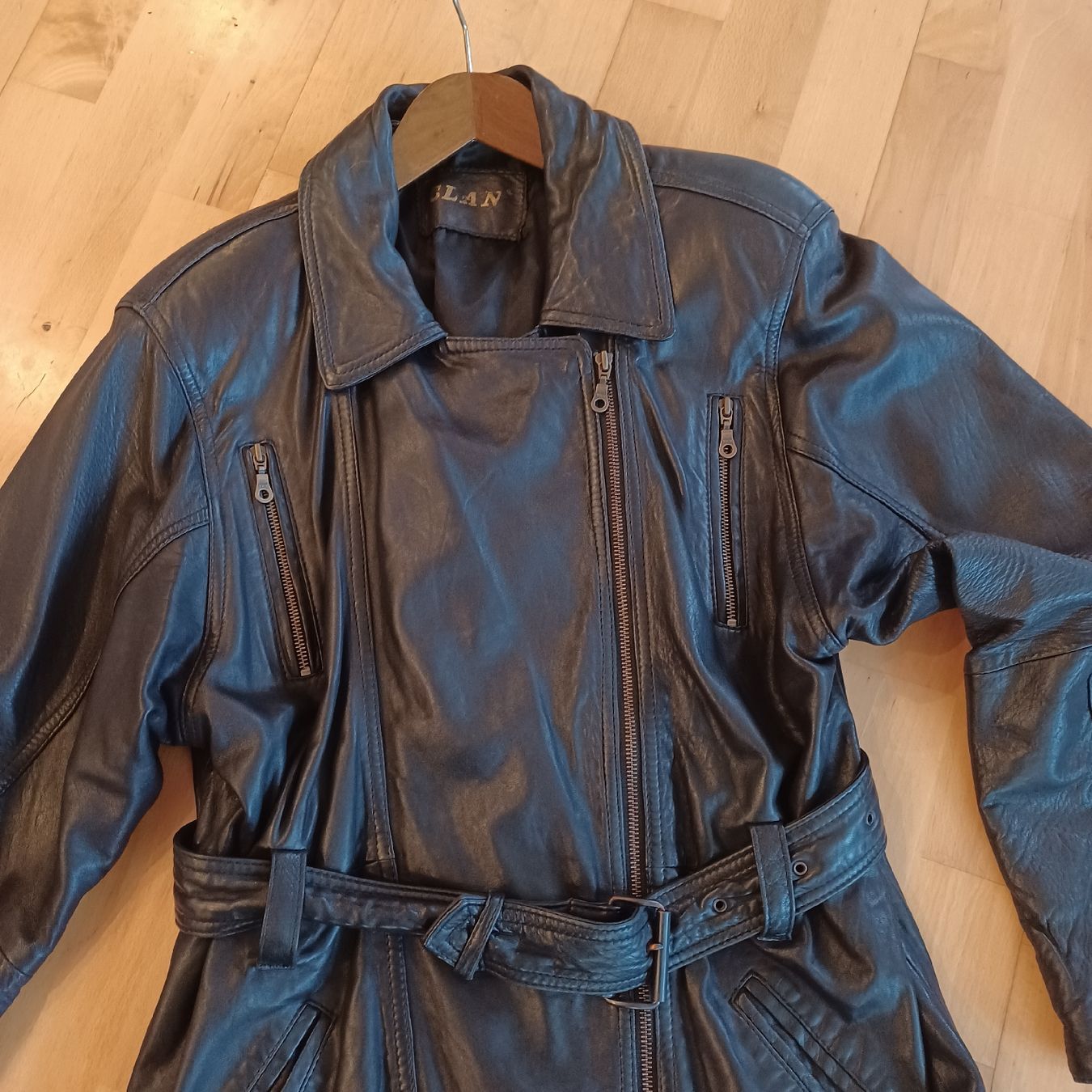 Jacken: Damen Lederjacke , Nappaleder , Gr. XL, schwarz. – Gebraucht aus Waldkirch von Fantasia-101 1